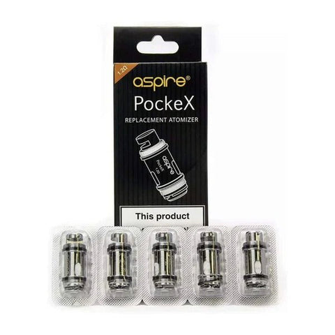ASPIRE - POCKEX - COILS (Pack of 5) Vape Club UK