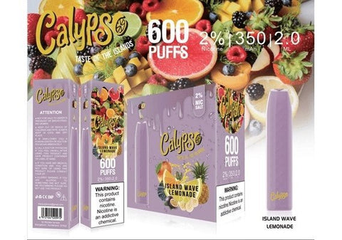 Calypso Bar 600 puffs Disposable Vape pod device - 20mg Vape Club UK