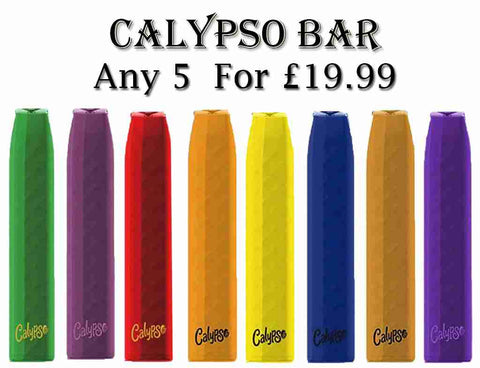Calypso Bar 600 puffs Disposable Vape pod device - 20mg Vape Club UK
