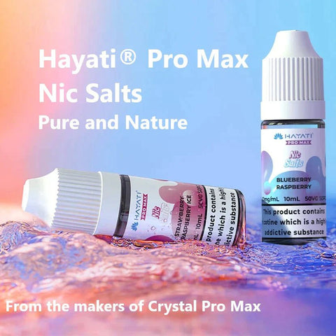 Crystal Bar Pro Max Nic SALT by Hayati Pack of 10 Vape Club UK