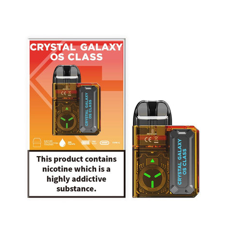 Crystal Galaxy Os Class Pod System Kit - #Simbavapeswholesale#