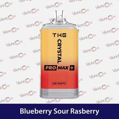 Crystal Pro Max 10000 Puffs - Blueberry Sour Rasberry Vape Club UK