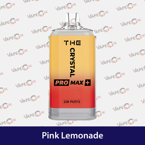 Crystal Pro Max 10000 Puffs - Pink Lemonade Vape Club UK