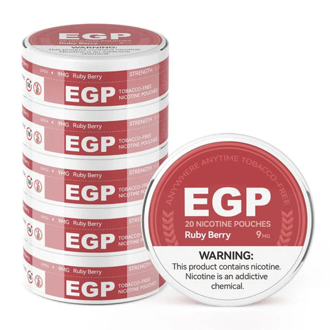 EGP Nicotine Pouches (Pack of 5) Vape Club UK