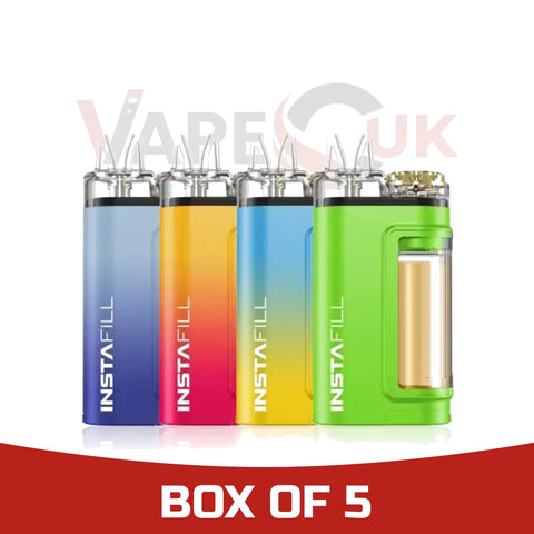 Instafill 3500 Disposable Vape Kit (Pack of 5) Vape Club UK