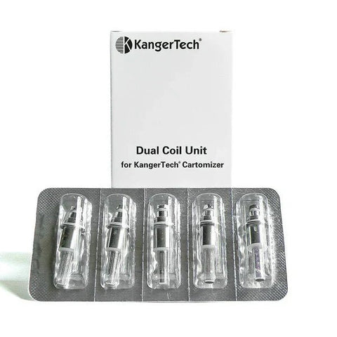 Kangertech Dual Coil Unit - Pack Of 5 Vape Club UK
