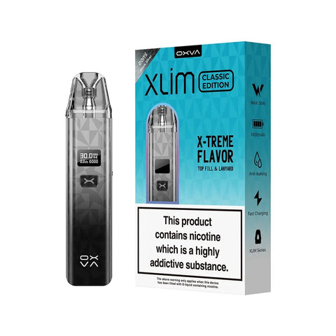 OXVA Xlim Classic Edition Pod Vape Kit X - treme Flavour Vape Club UK