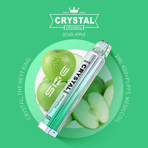 SKE Crystal Bar 600 Puffs Disposable Vape (Pack of 10) Vape Club UK
