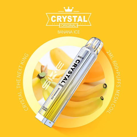 SKE Crystal Bar 600 Puffs Disposable Vape (Pack of 10) Vape Club UK
