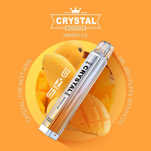 SKE Crystal Bar 600 Puffs Disposable Vape (Pack of 10) Vape Club UK