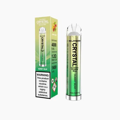 Super Crystal Xtreme Max 4000 Disposable Vape Pod Vape Club UK