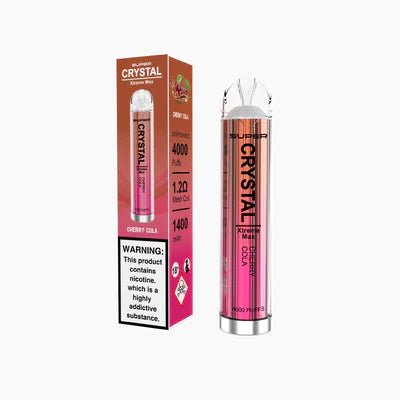 Super Crystal Xtreme Max 4000 Disposable Vape Pod Vape Club UK