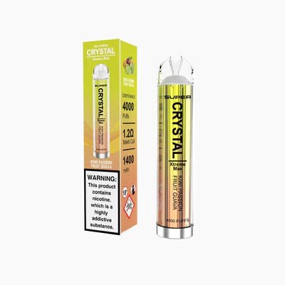 Super Crystal Xtreme Max 4000 Disposable Vape Pod Vape Club UK