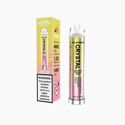 Super Crystal Xtreme Max 4000 Disposable Vape Pod Vape Club UK