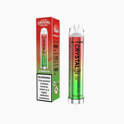 Super Crystal Xtreme Max 4000 Disposable Vape Pod Vape Club UK