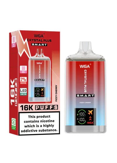 WGA Crystal Plus Smart 16000+ Puffs Disposable Vape (Box of 10) Vape Club UK