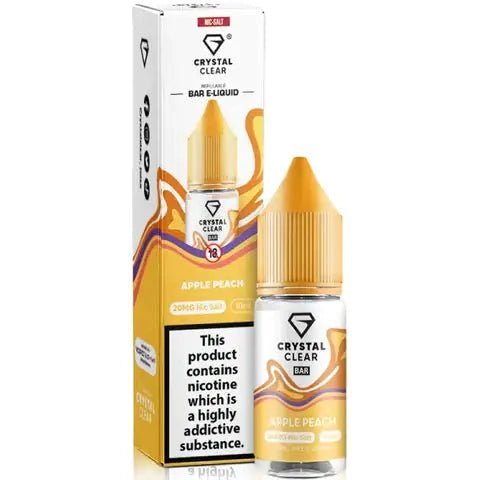Crystal Clear Nic Salts 10ml- Pack of 10 vapeclubuk.co.uk