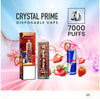 Crystal Prime 7000 Puffs Disposable Vape (Pack of 10) Vape Club UK