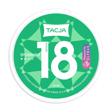 Elf Bar Tacja Nicotine Pouches Snuss/Nicopods - Pack of 10 Vape Club UK