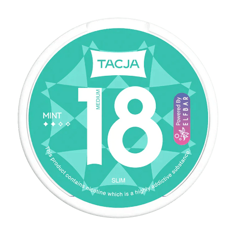 Elf Bar Tacja Nicotine Pouches Snuss/Nicopods - Pack of 10 Vape Club UK
