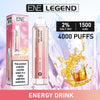 ENE/Elux Crystal Legend 4000 Disposable Vape Puff Bar Device vapeclubuk.co.uk