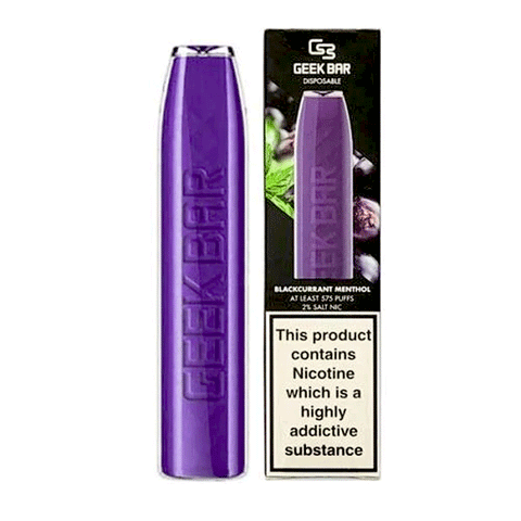 Geek Bar 575 Disposable Vape Pod Box of 10 vapeclubuk.co.uk