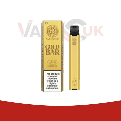 Gold Bar 600 Disposable Vape Pod Puff Bar Pod vapeclubuk.co.uk