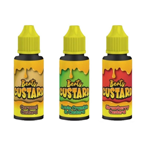 Kingston Berts Custard 100ML Shortfill vapeclubuk.co.uk