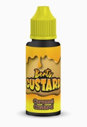 Kingston Berts Custard 100ML Shortfill vapeclubuk.co.uk
