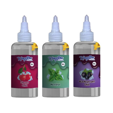 Kingston E-liquids Chill 500ml Shortfill vapeclubuk.co.uk