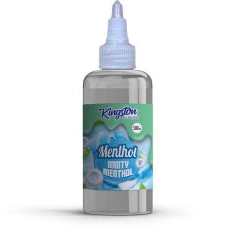 Kingston E-liquids Menthol 500ml Shortfill vapeclubuk.co.uk