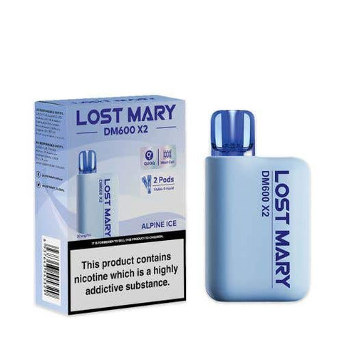 Lost Mary DM600 X2 Disposable Vape Pack of 10 Vape Club UK