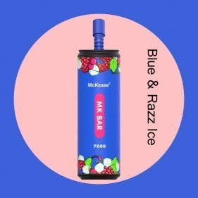 McKesse MK Bar 7000 Disposable Vape Pod Device vapeclubuk.co.uk