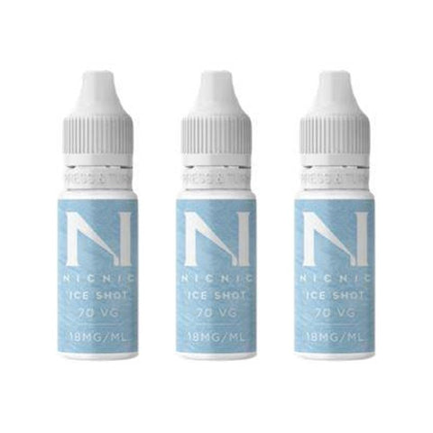 NIC NIC - NICOTINE ICE SHOT 18MG 70VG vapeclubuk.co.uk