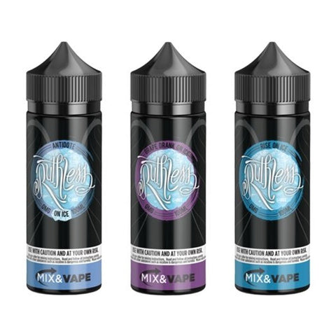 Ruthless Ice 100ML Shortfill vapeclubuk.co.uk