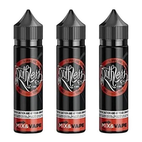 Ruthless Shortfill E-Liquid | 50ml vapeclubuk.co.uk