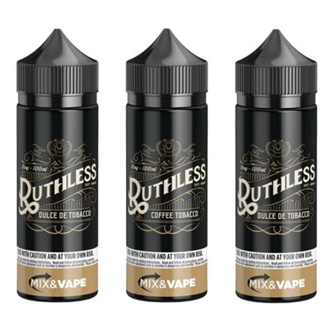 Ruthless Tobacco 100ML Shortfill vapeclubuk.co.uk