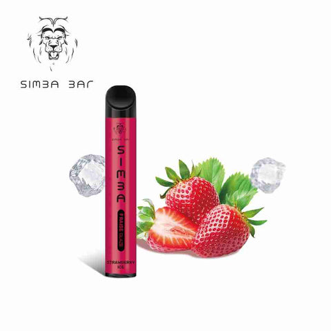 Simba Bar Disposable Vape Pen 600 Puff - Non Nicotine Pack of 10 Vape Club UK