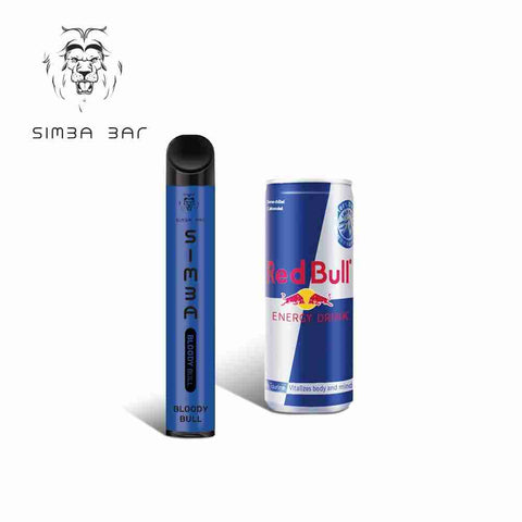 Simba Bar Disposable Vape Pen 600 Puff - Non Nicotine Pack of 10 Vape Club UK