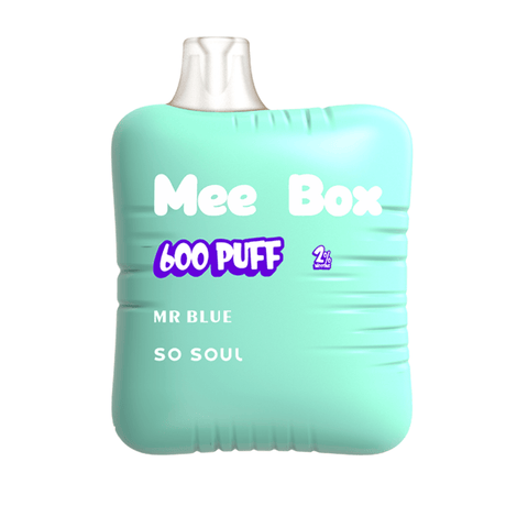 So Soul DISPOSABLE PODS Mr Blue So Soul Mee Box 600 Disposable Vape Puff Pod Pack of 10