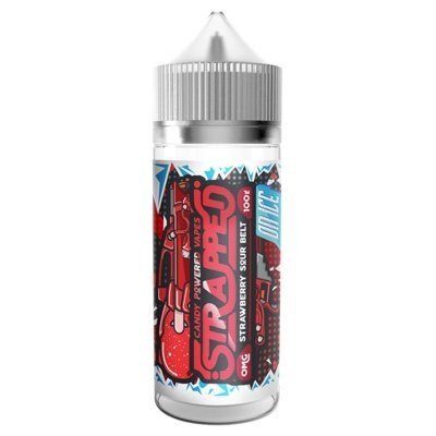 Strapped Ice 100ML Shortfill vapeclubuk.co.uk
