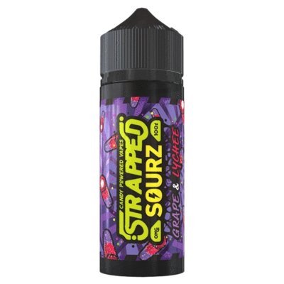 Strapped Sourz 100ML Shortfill vapeclubuk.co.uk