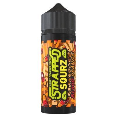 Strapped Sourz 100ML Shortfill vapeclubuk.co.uk