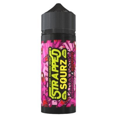 Strapped Sourz 100ML Shortfill vapeclubuk.co.uk