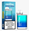 The Crystal CP600 Disposable Vape Puff Bar Box of 10 vapeclubuk.co.uk